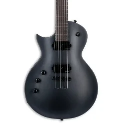 ESP LTD EC-1000 Baritone Charcoal Metallic Satin Left Handed