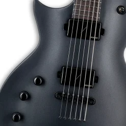 ESP LTD EC-1000 Baritone Charcoal Metallic Satin Left Handed