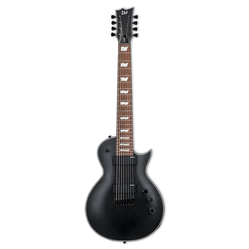 ESP LTD EC258 Eclipse 8 String in Black Satin