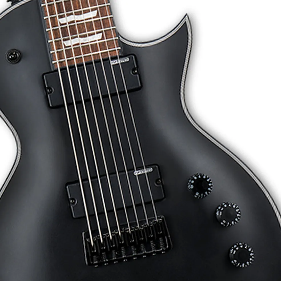 ESP LTD EC258 Eclipse 8 String in Black Satin
