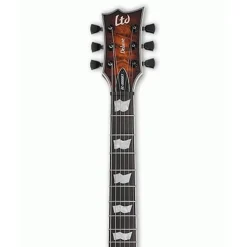 ESP LTD EC-1000 Evertune Quilted Maple - Dark Brown Sunburst