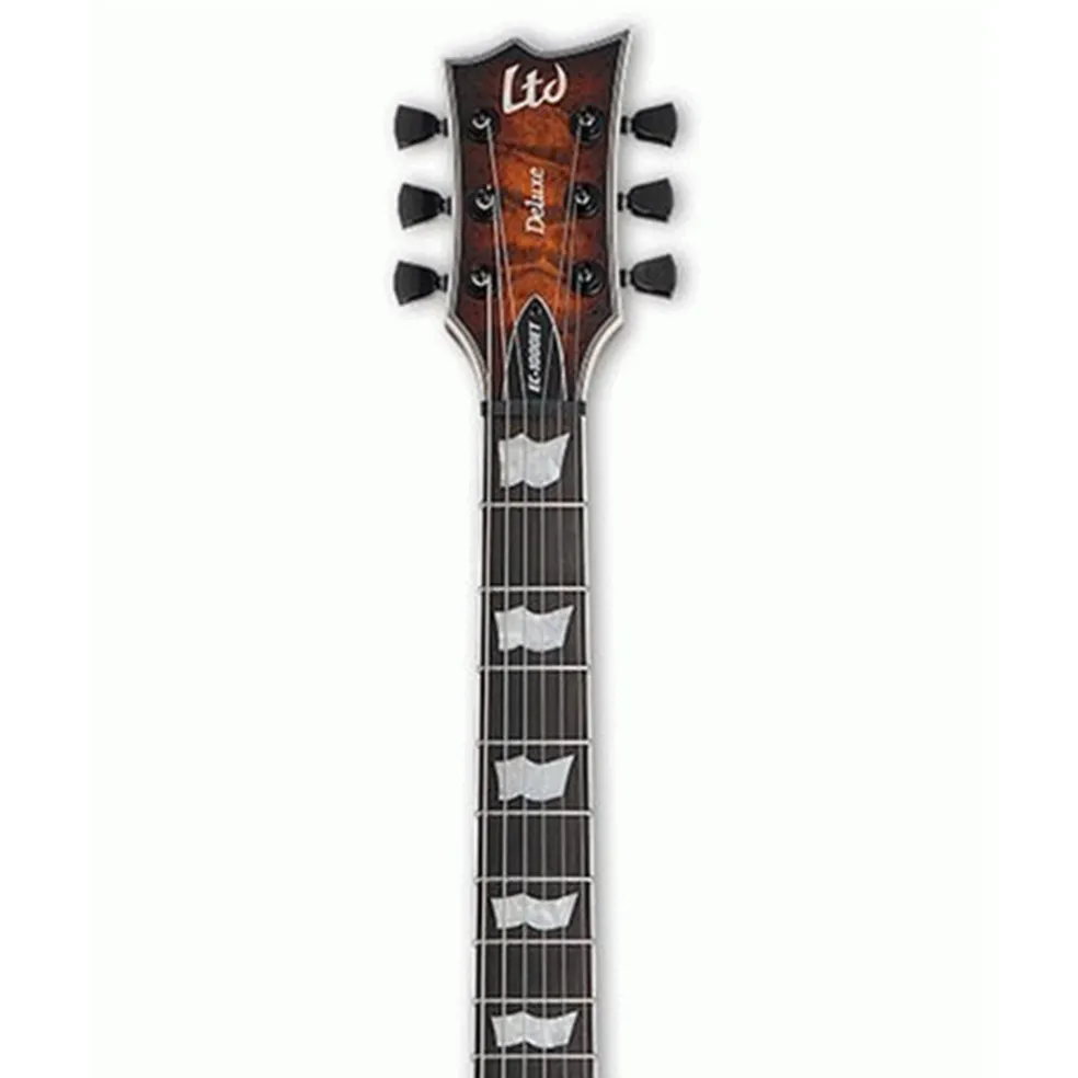 ESP LTD EC-1000 Evertune Quilted Maple - Dark Brown Sunburst
