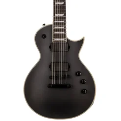 ESP LTD EC-407 7-String Electric Guitar - Black Satin