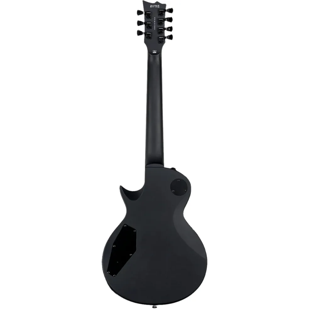 ESP LTD EC-257 7-String Electric Guitar - Black Satin