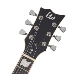 ESP LTD EC-256FM Electric Guitar - Dark Brown Sunburst