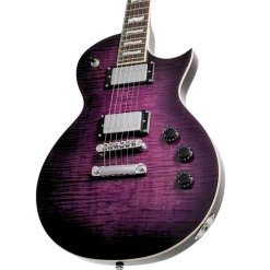 ESP LTD EC-256FM Electric Guitar - See Thru Purple Burst