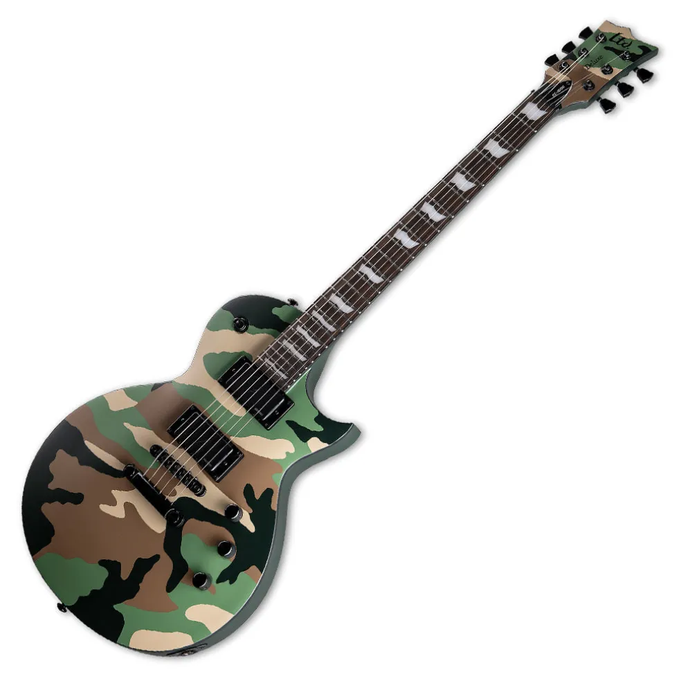 ESP LTD Eclipse 1000 Woodland Camo Satin