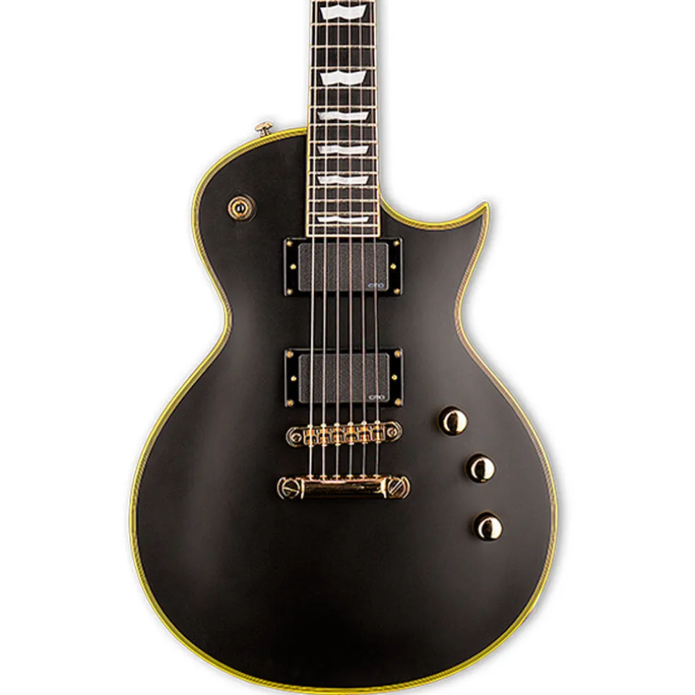 ESP LTD Eclipse EC-1000VB Electric Guitar - Deluxe Black - LEC-1000VB