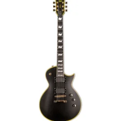 ESP LTD Eclipse EC-1000VB Electric Guitar - Deluxe Black - LEC-1000VB