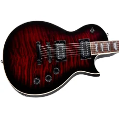 ESP LTD EC-256QM Electric Guitar - See Thru Black Cherry Sunburst