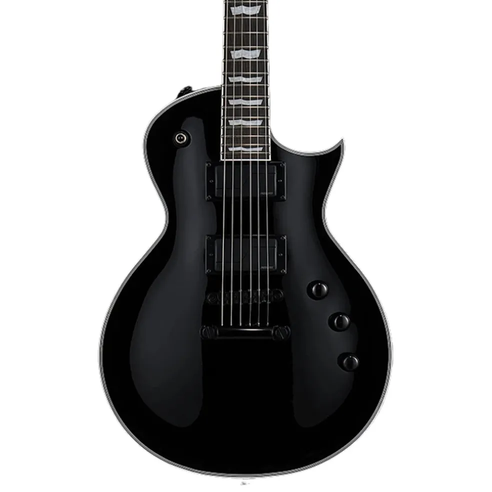 ESP LTD EC-1000S Fishman Fluence Pickups Black Hardware - Black