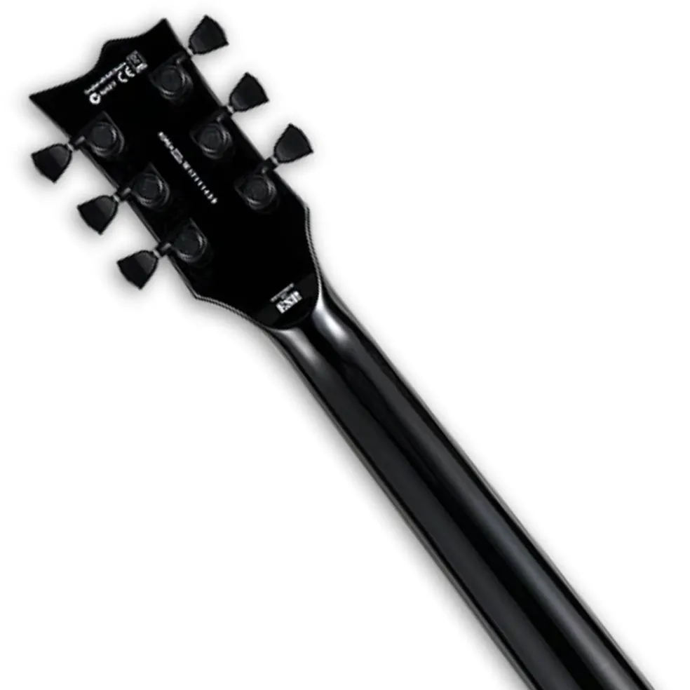 ESP LTD EC-1000S Fishman Fluence Pickups Black Hardware - Black