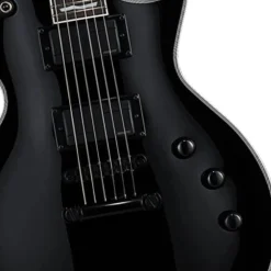 ESP LTD EC-1000S Fishman Fluence Pickups Black Hardware - Black