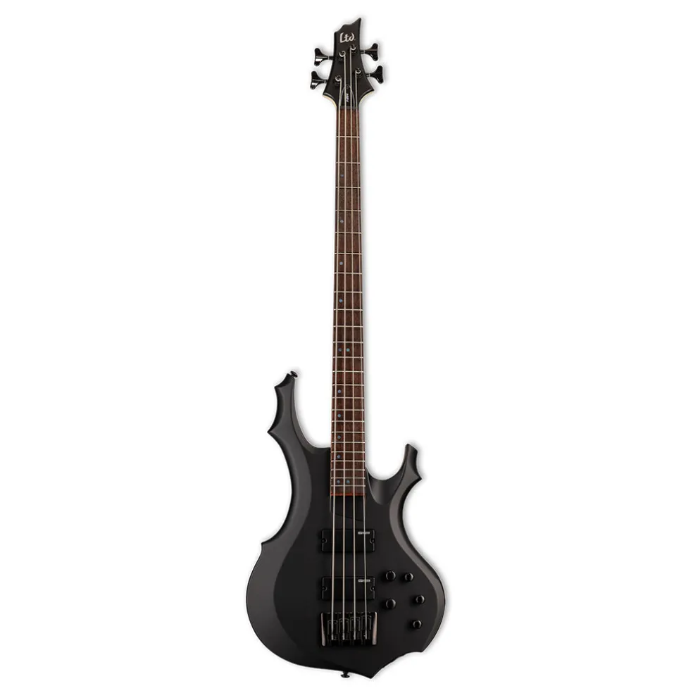 ESP LTD F204 Bass in Black Satin