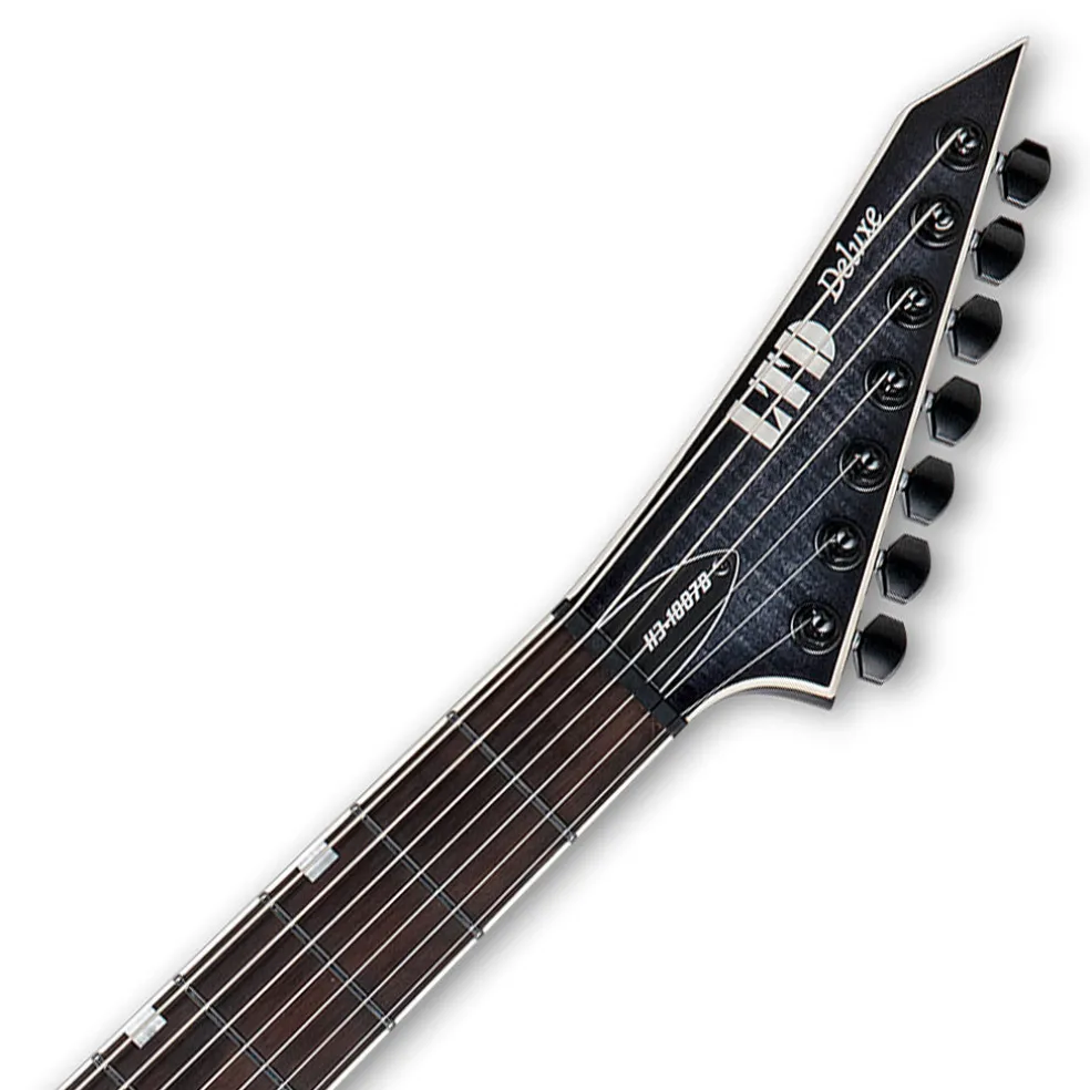 ESP LTD H3-1007 Baritone Electric Guitar - See-Thru Black Sunburst