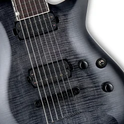 ESP LTD H3-1007 Baritone Electric Guitar - See-Thru Black Sunburst