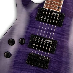 ESP LTD H200 Left Handed See Through Purple