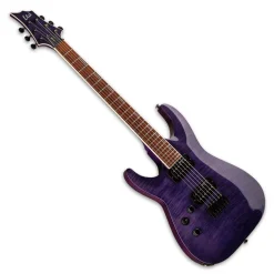 ESP LTD H200 Left Handed See Through Purple