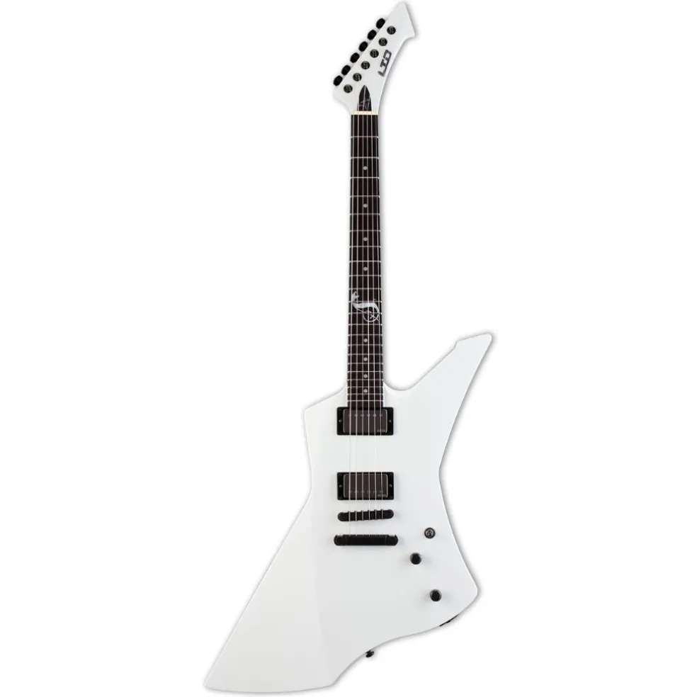 ESP LTD James Hetfield Signature Snakebyte Electric Guitar - Snow White - LJH-SNAKEBYTESW