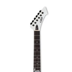 ESP LTD James Hetfield Signature Snakebyte Electric Guitar - Snow White - LJH-SNAKEBYTESW