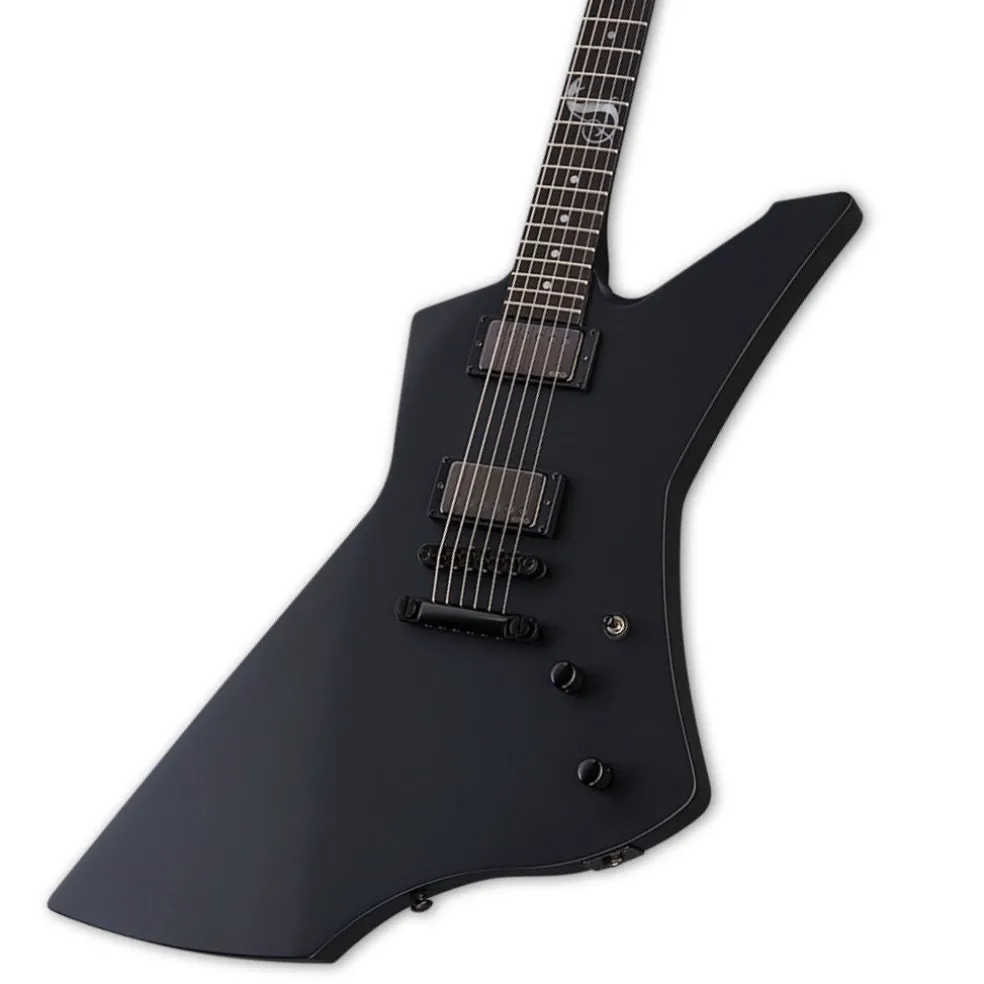ESP LTD James Hetfield Signature Snakebyte Electric Guitar - Black Satin - LJH-SNAKEBYTEBS