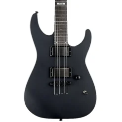 ESP LTD JL-600 Jeff Ling Signature Electric Guitar - Black Satin