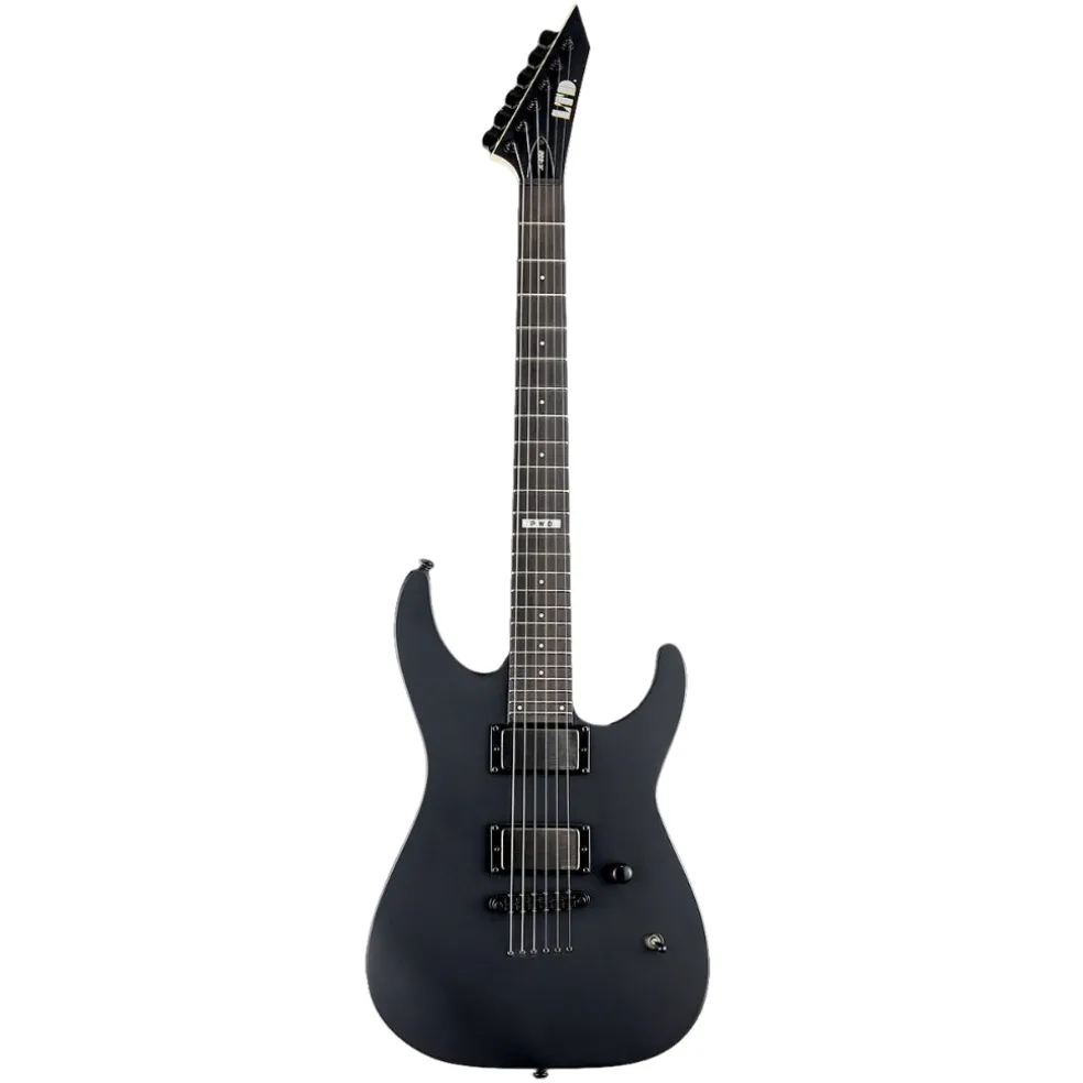 ESP LTD JL-600 Jeff Ling Signature Electric Guitar - Black Satin