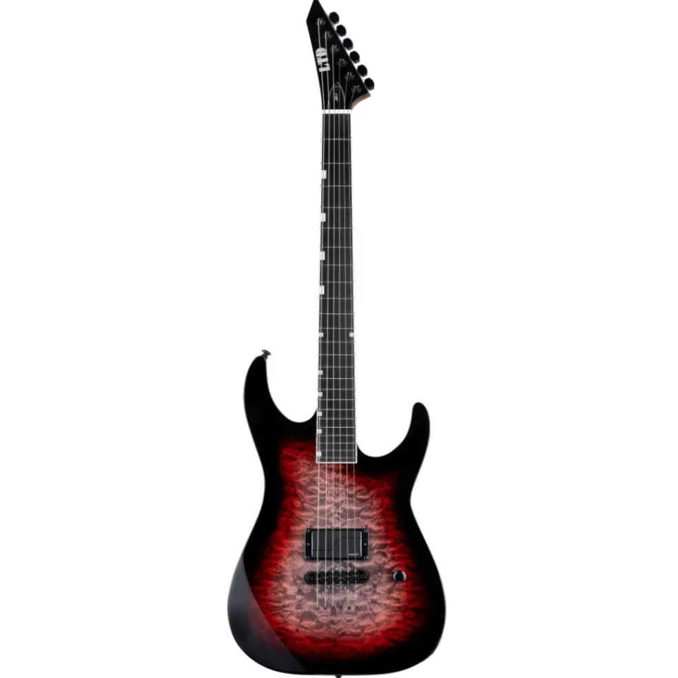 ESP LTD Josh Middleton JM-I Quilted Maple Top Electric Guitar - Deep Blood Moon