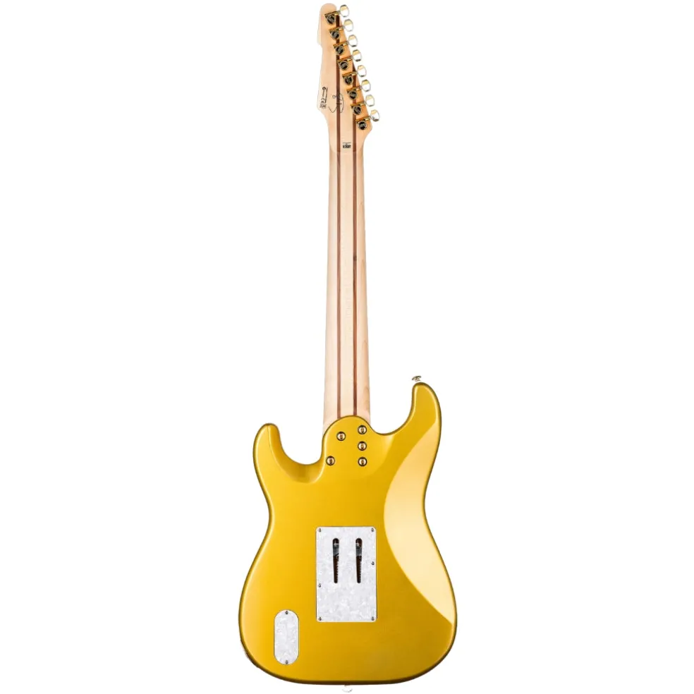 ESP LTD JRV-8FR Javier Reyes Signature 8-string - Metallic Gold