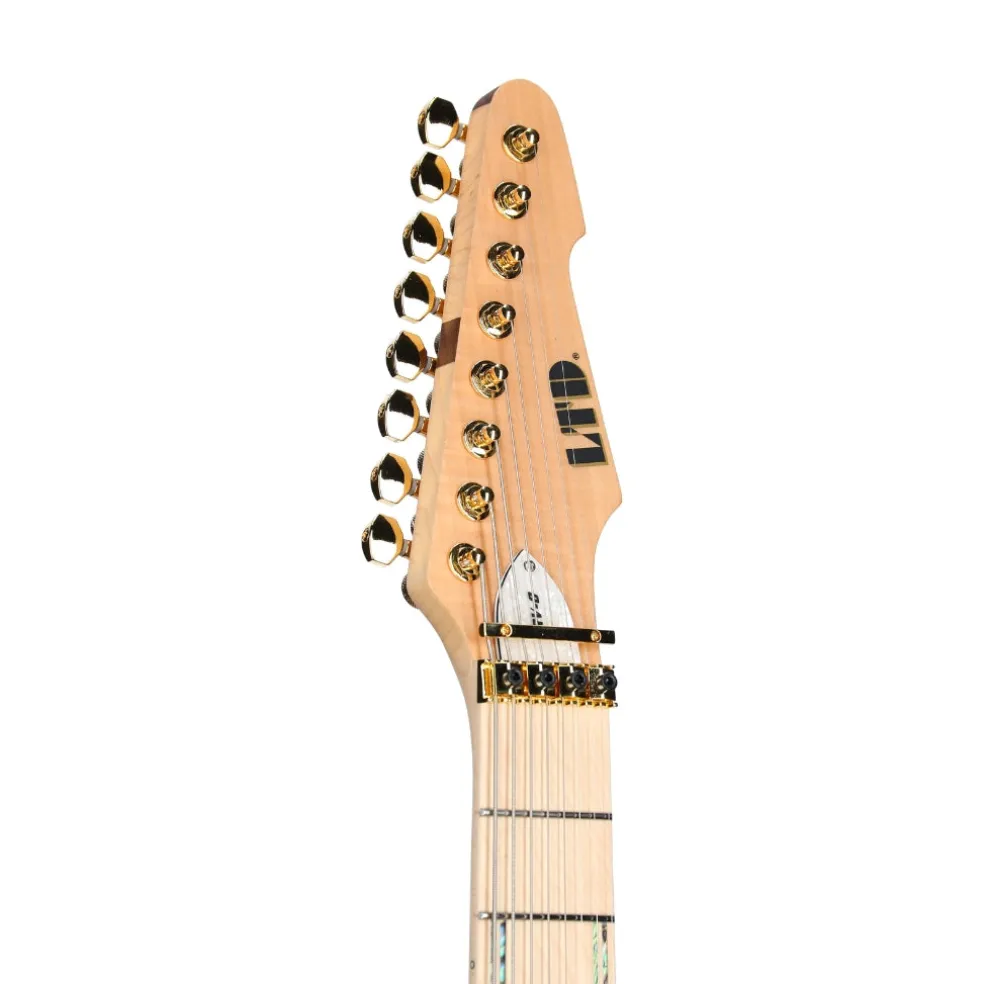 ESP LTD JRV-8FR Javier Reyes Signature 8-string - Metallic Gold