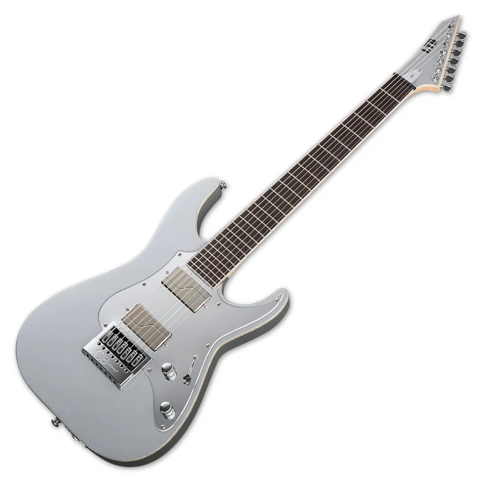 ESP LTD Ken Susi Signature KS M-7 Electric Guitar - Metallic Silver