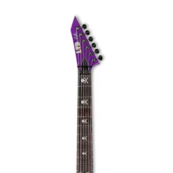 ESP LTD KH-602 Kirk Hammett Signature Electric Guitar - Purple Sparkle - LKH-602PSP