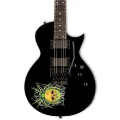 ESP LTD Kirk Hammett KH3 Spider Electric Guitar - Black