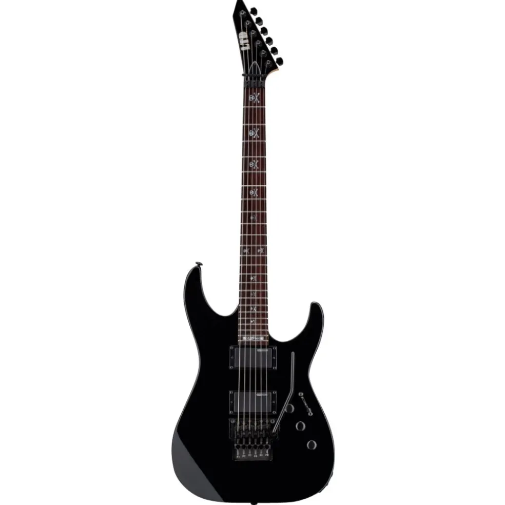 ESP LTD Kirk Hammett Signature KH-202 Electric Guitar - Black - LKH-202