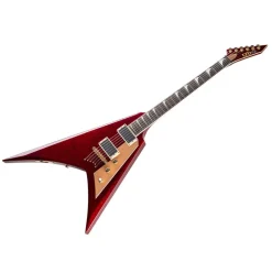 ESP LTD Kirk Hammett Signature V Electric Guitar- Red Sparkle - LKH-VRSP