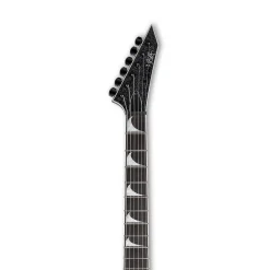 ESP LTD Kirk Hammett Signature V Electric Guitar - Black Sparkle - LKH-VBLKSP