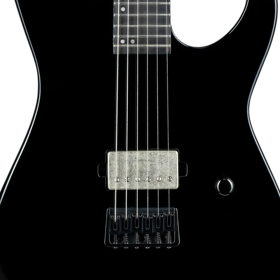ESP LTD M-201 Baritone Electric Guitar - Gloss Black