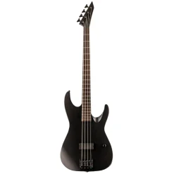 ESP LTD M-4 Black Metal Bass Guitar - Black Satin