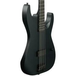 ESP LTD M-4 Black Metal Bass Guitar - Black Satin