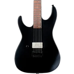 ESP LTD M-201 HT Left-Handed Electric Guitar - Black Satin