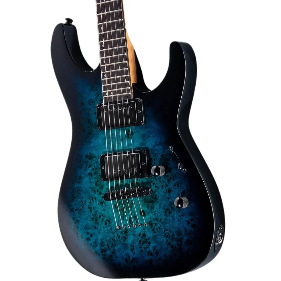 ESP LTD M-200DX NT Electric Guitar - Blue Burst