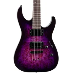 ESP LTD M-200DX NT Electric Guitar - Purple Burst