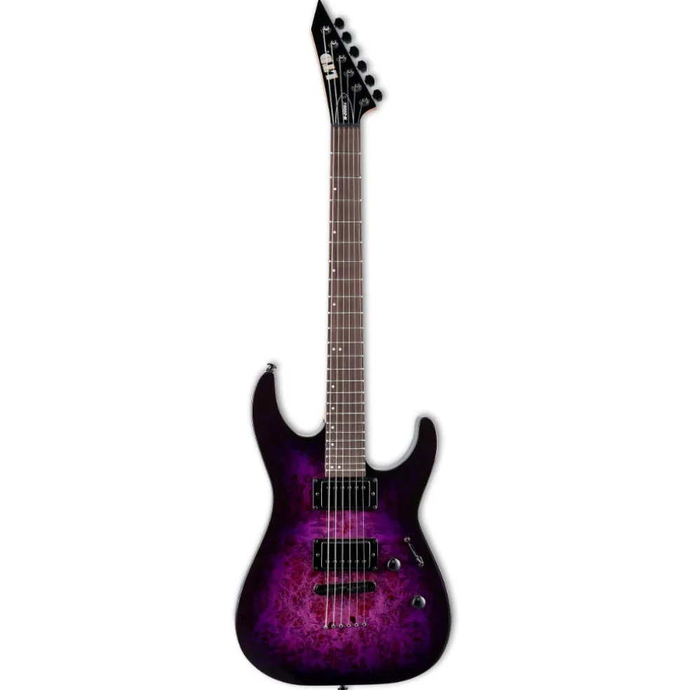 ESP LTD M-200DX NT Electric Guitar - Purple Burst