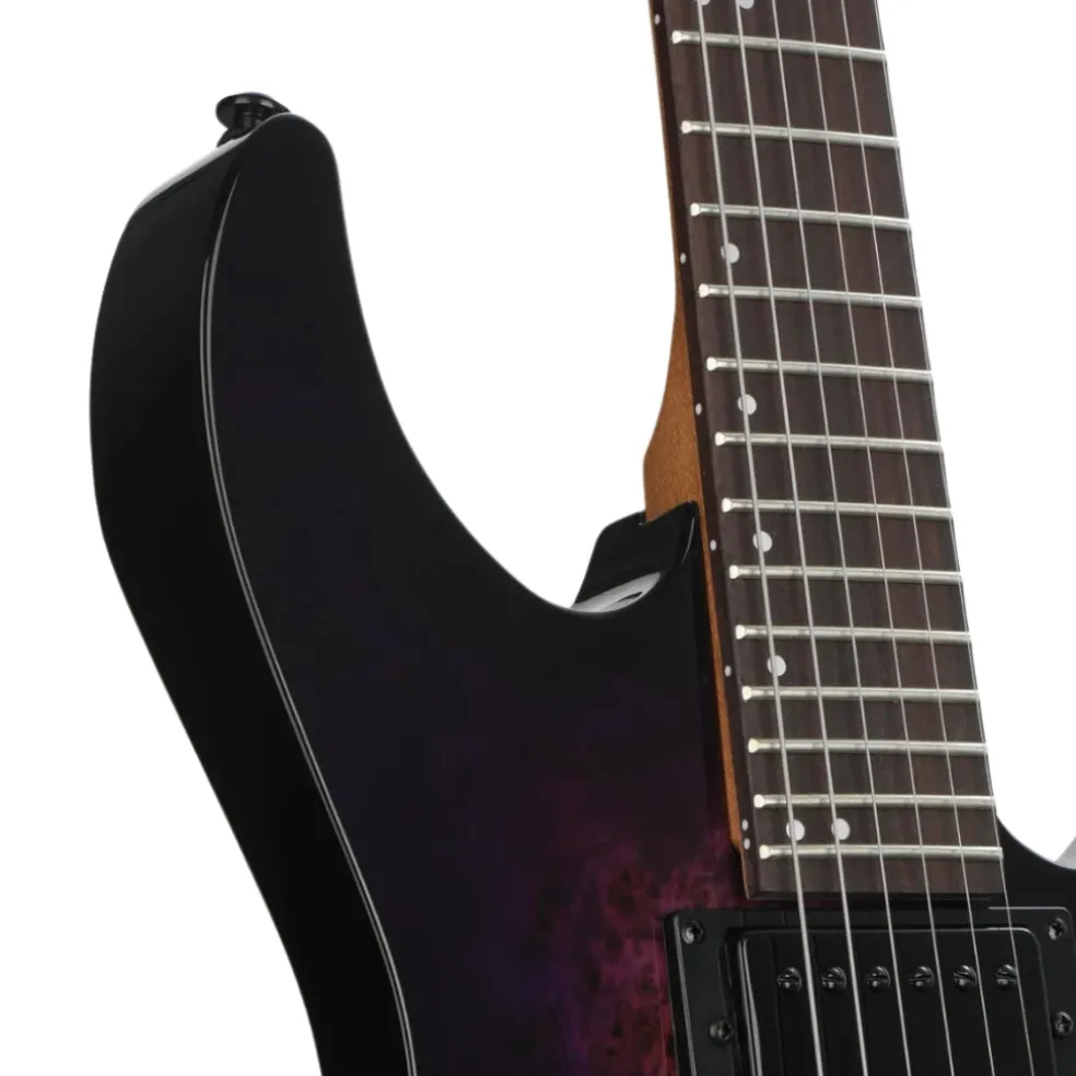 ESP LTD M-200DX NT Electric Guitar - Purple Burst