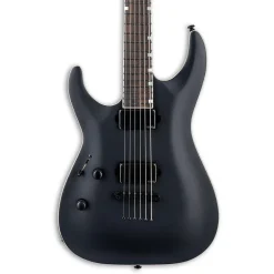 ESP LTD MH-1000 Baritone Black Satin Left Handed