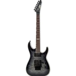 ESP LTD MH-230 QM FR Electric Guitar - Quilted Maple See Through Black Sunburst w/ Floyd Rose - LMH-230QMBLKSB