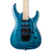 ESP LTD MH203 Quilted Maple See Thru Blue