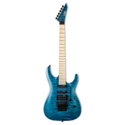 ESP LTD MH203 Quilted Maple See Thru Blue