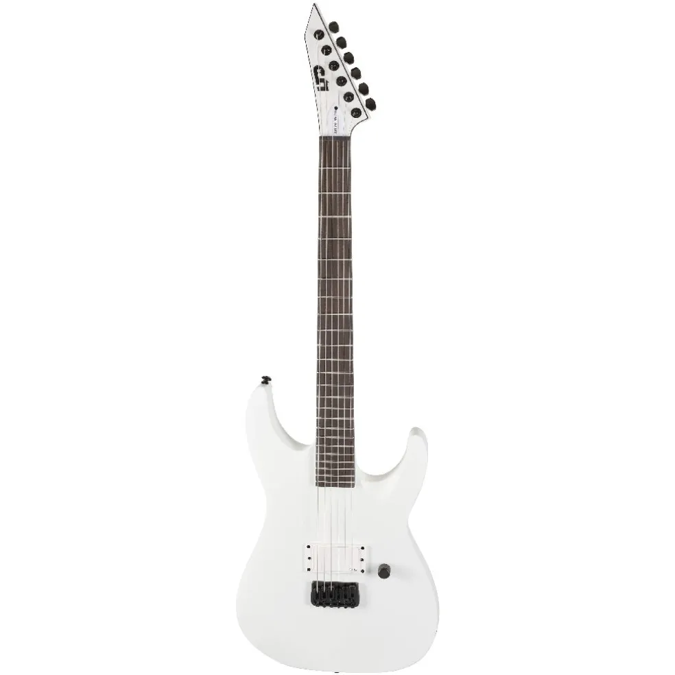 ESP LTD M-HT Arctic Metal Electric Guitar - Snow White Satin