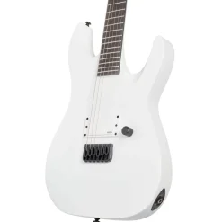ESP LTD M-HT Arctic Metal Electric Guitar - Snow White Satin